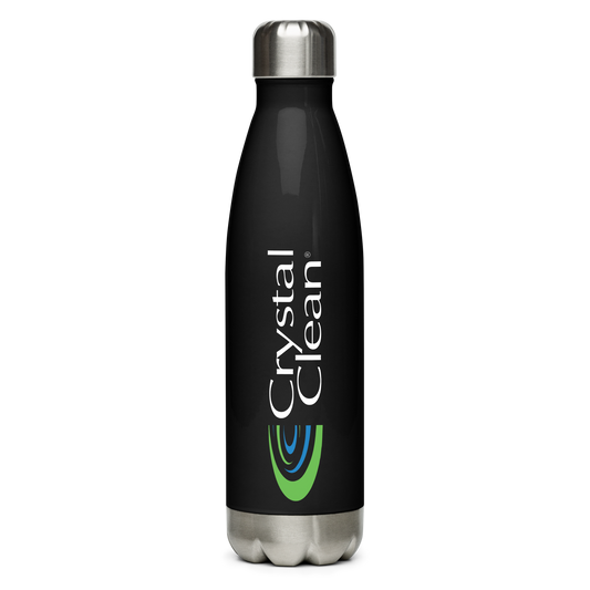 Crystal Clean Stainless Steel Water Bottle