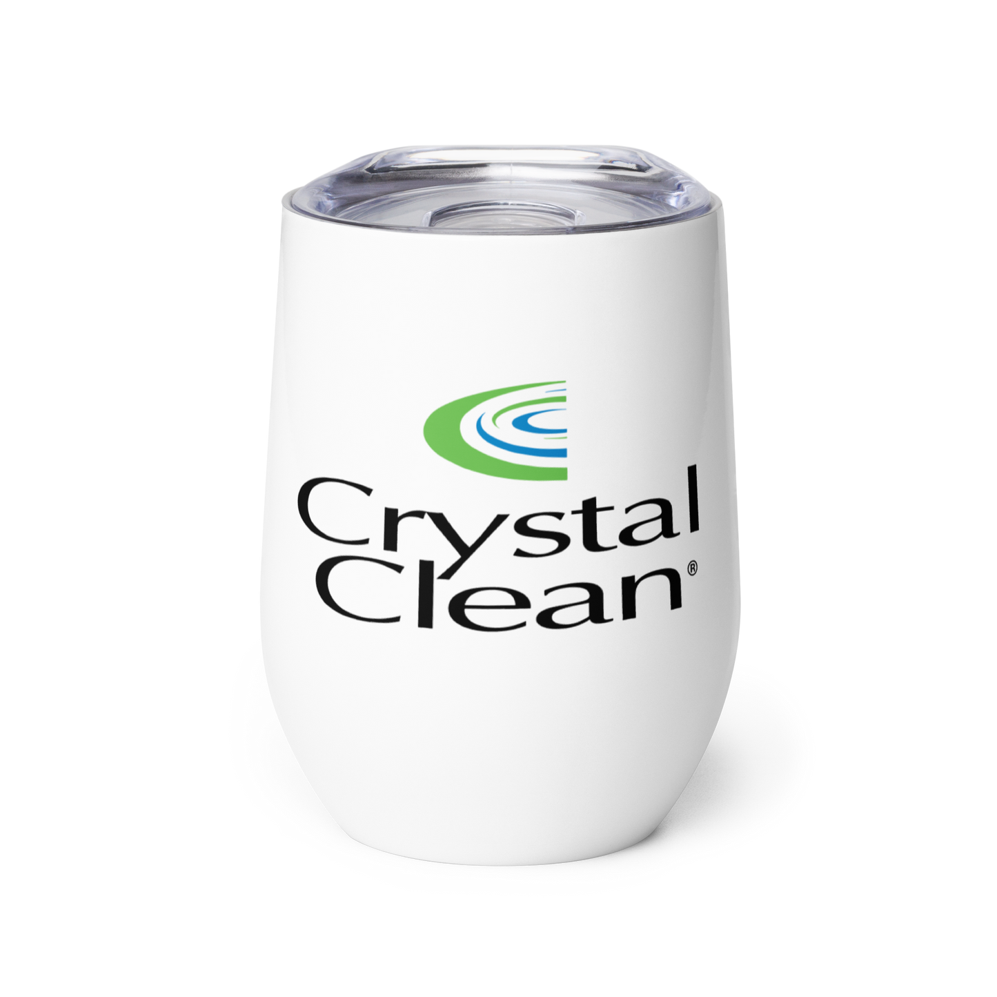 Crystal Clean Wine tumbler