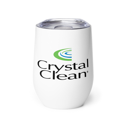 Crystal Clean Wine tumbler